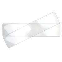 Couvercle de plaque d'immatriculation européen en plastique ABS transparent personnalisé pour véhicules généraux