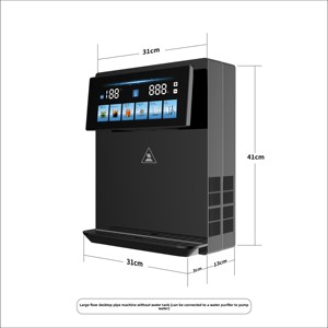 Distributeur d'eau chaude et froide mural, machine à eau potable directe, contrôle automatique de la température, chauffage et refroidissement instantanés, double installation - Product Image 3