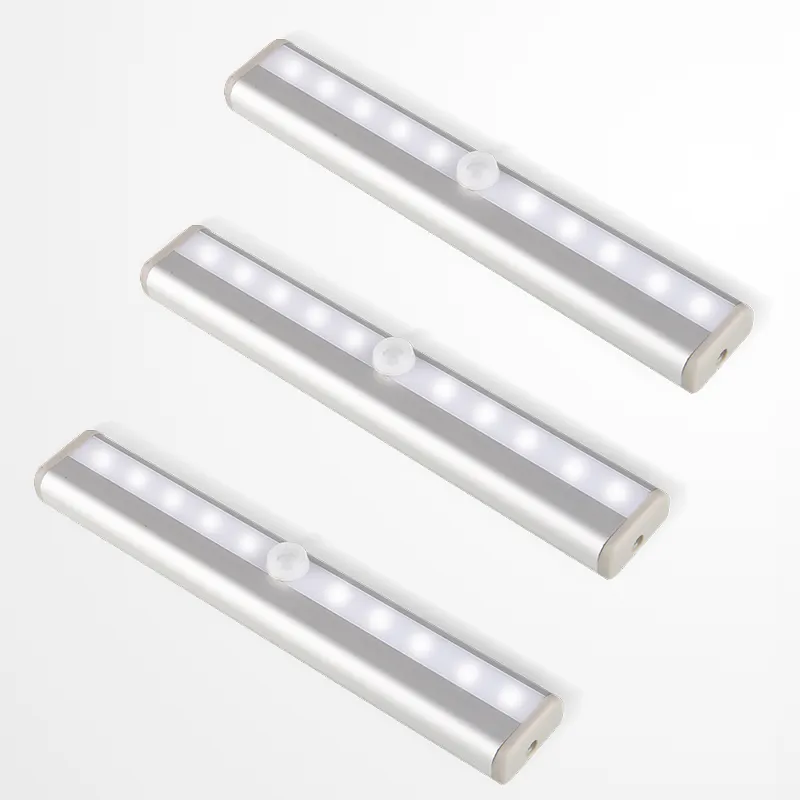Homelife LED ضوء يعمل بالحركة المنشط الاستشعار داخلي عصا يصل تحت المطبخ حجرة خزانة مصباح أضواء ليلية الإضاءة ل خزانة
