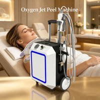 Machine de nettoyage en profondeur non invasive 3 en 1 de haute qualité pour le rajeunissement de la peau, pulvérisateur d'oxygène professionnel, machine faciale