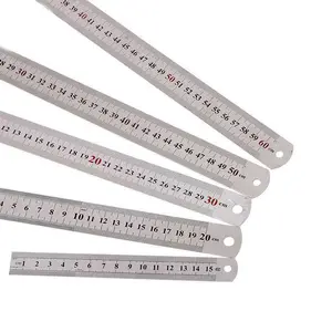 Copllent variety thickness Metal stainless steel ruler painting measurement stainless steel ruler