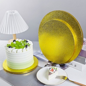 Planches à gâteau SunShine de 12 mm d'épaisseur, plateaux ronds de 12 pouces, fournitures de décoration de gâteaux, planche à gâteau ondulée blanche - Product Image 2