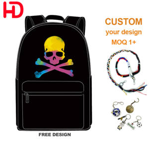 Mochila con Diseño del Jolly Roger de Edward Low, Edición GANGSTER <span class=keywords><strong>HACKER</strong></span>, 28 Litros, Mochila Grande para Portátil, MOQ Bajo, Personalizable - Product Image 1