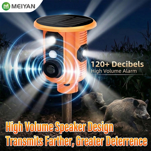 <span class=keywords><strong>Répulsif</strong></span> Solaire Ultrasonique 360 Degrés pour Renards et Cerfs, Enregistrable, pour Verger et Ferme, Livraison Rapide - Product Image 5
