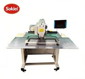 Machine à coudre industrielle automatique à point noué, à plat, à une aiguille, à motif informatisé, neuve, prix usine, prix abordable - Product Image 3