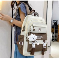 Ensemble de Sacs d'École Tendance Imperméables Personnalisables pour Étudiants