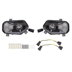 Yongjin tự động hệ thống chiếu sáng Xe LED tự động xe đèn pha Halo Vòng đèn pha cho Polaris Ranger 570 kích thước đầy đủ - Product Image 2