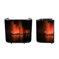 Mesa Publicitaria LED para DJ con Soporte de Piso, Tamaño Personalizado, Densidad de Píxeles P2.5, Pantalla Gráfica a Todo Color
