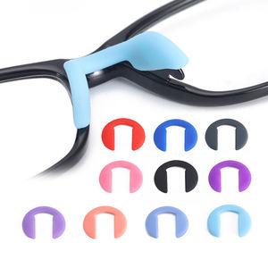 Coussinets de <span class=keywords><strong>nez</strong></span> en silicone en forme de U confortables pour <span class=keywords><strong>lunettes</strong></span> de soleil, réduisant la pression sur le <span class=keywords><strong>nez</strong></span>, faciles à utiliser - Product Image 1