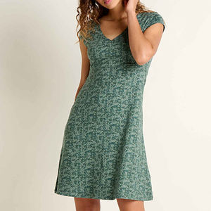 Robe de mode automne décontractée élégante de haute qualité à imprimé numérique dos nu pour <span class=keywords><strong>femmes</strong></span>, style vintage européen et américain - Product Image 3