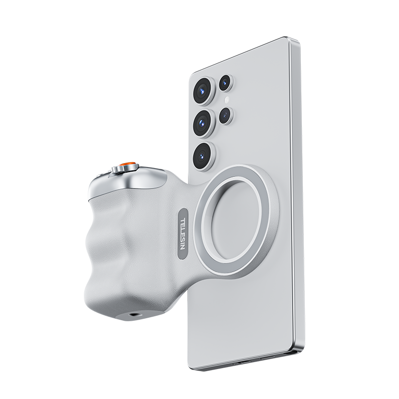 TELESIN Fun Shot Magnetic Grip for Mobile Phones - Ergonomic