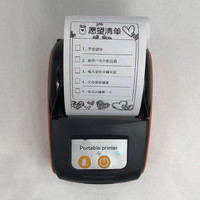 Printer Mini Portabel Saku Ponsel Printer POS Nirkabel Genggam Printer Penerimaan Termal