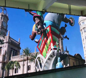 电脑控制发光二极管广告互动显示屏P3.91 P2.5室内室外全彩租赁显示屏高清视频墙 - Product Image 4