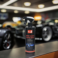 Líquido de espray de coche con revestimiento de cerámica Nano automático antiarañazos profesional al por mayor para pintura de carrocería automotriz que detalla la etiqueta privada