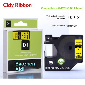 <span class=keywords><strong>Ruban</strong></span> <span class=keywords><strong>Dymo</strong></span> D1 12 mm compatible avec le papier d'impression 9 mm x 7 m, base blanche, lettres noires, <span class=keywords><strong>ruban</strong></span> adhésif 45013 - Product Image 2