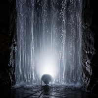 Projecteur de fontaine subaquatique DMX512 IP68 RGBW en acier inoxydable, durée de vie de 50 000 heures, dimmable pour fontaines musicales et jardins aquatiques