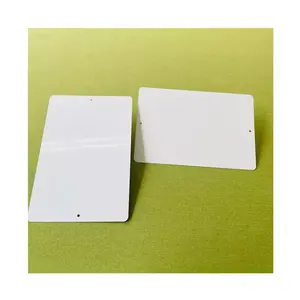 Sublimation Aluminium Sign Blanks White Color Custom Shapes Round Circle Square Rectangle 8" 10" 12"