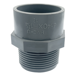 فورمبوسا بلاستيك هايدي <span class=keywords><strong>4</strong></span> بوصة تركيب بولي كلوريد الفينيل ضغط عال ذكري خيط اقتران اتحاد السباكة <span class=keywords><strong>PVC</strong></span> تركيب لإمدادات المياه - Product Image 3