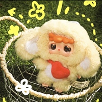 Mitu Tu Hula La Première Génération Poupée en Peluche Mignonne Tendance Breloque de Sac de Jeu Poupée de Dessin Animé pour Bébé de Trois Ans Boîte Mystère Échelle 1/12