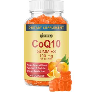 Suplemen Kesuburan Wanita dengan Permen Gummy <span class=keywords><strong>CoQ10</strong></span> untuk Keseimbangan Hormon Kesehatan Reproduksi dan Dukungan Energi Vegan - Product Image 1