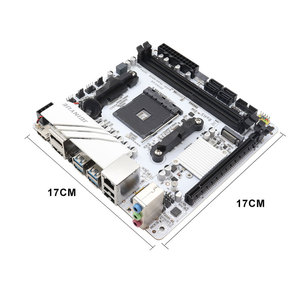 JGINYUE Nouvelle carte mère de jeu Mini-ITX AM4 <span class=keywords><strong>DDR4</strong></span> pour PC de bureau série <span class=keywords><strong>4000</strong></span>, ARGB NVME, compatible AMD Ryzen <span class=keywords><strong>4000</strong></span> Series-R3, optimisée P - Product Image 2