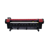 3,2m Inkjet-Drucker mit 2 EPSON XP600 Druckköpfen Sunyung-Platine Verwendet Eco-Solvent-Tinte oder Wasserbasierte Tinte für Fabriken