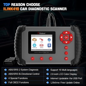 Vident Ilink410 Obd2 Auto Diagnostische <span class=keywords><strong>Scanner</strong></span> Abs Srs Systeem Diagnose Bi-Directionele <span class=keywords><strong>4</strong></span> Reset Service <span class=keywords><strong>Code</strong></span> Lezer Diagnostische Tools - Product Image 2