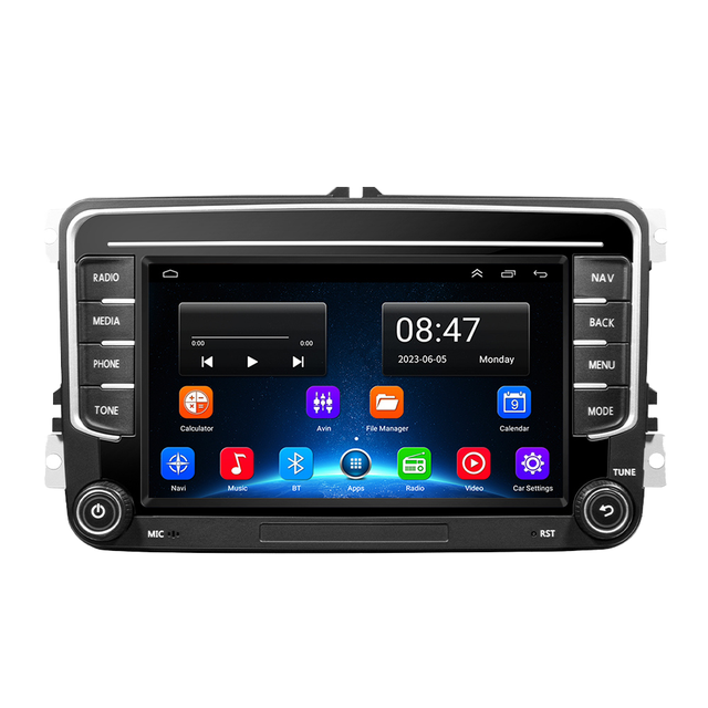7 Inch Android 13 Car Radio for Volkswagen Universal Car Multimedia Player CarPlay GPS 2 Din Navigation Head Unit