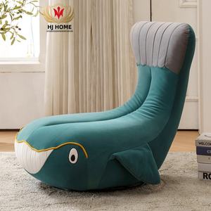 Vente en gros sur mesure siège pour enfants <span class=keywords><strong>petit</strong></span> requin animal chaise de canapé pour enfants fauteuil baleine paresseux meubles ludiques pour enfants - Product Image 6