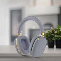 Headphone dinamis nirkabel baru baterai 400mAh desain kain penuh tahan air IPX4 15-20 jam waktu putar untuk penggunaan olahraga perjalanan