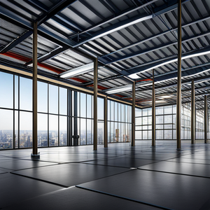 Trung Quốc sản xuất chi phí thấp đúc sẵn Kết cấu thép nhẹ khung kim loại cho kho/xưởng/nhà để xe/tòa nhà văn phòng - Product Image 5