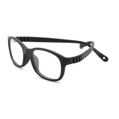 Kids Child Glasses Frame Flexible TR90 Silica gel Eyeglasses With Lanyard Myopia Optical Glasses Spectacles Frames