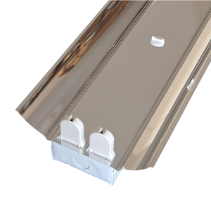 <span class=keywords><strong>ราคา</strong></span>โรงงาน ขายส่ง โคมไฟ 4 ฟุต 120 ซม. แบบหลอดคู่ G13 พร้อมฝาครอบกระจกสะท้อนแสง โครงยึดโคม<span class=keywords><strong>ไฟ</strong></span> - Product Image 4