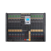Mélangeur de réverbération double DSP série T-LDST 10 12 16 20 canaux pour la scène de conférence, la performance, USB, Bluetooth