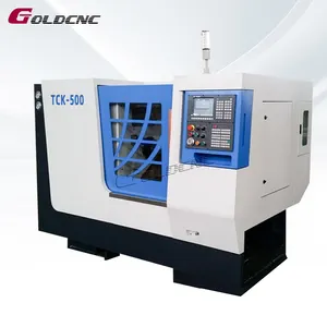 [Russian market]GOLDCNC TCK-500 metal lathe machine slant bed cnc lathe machine