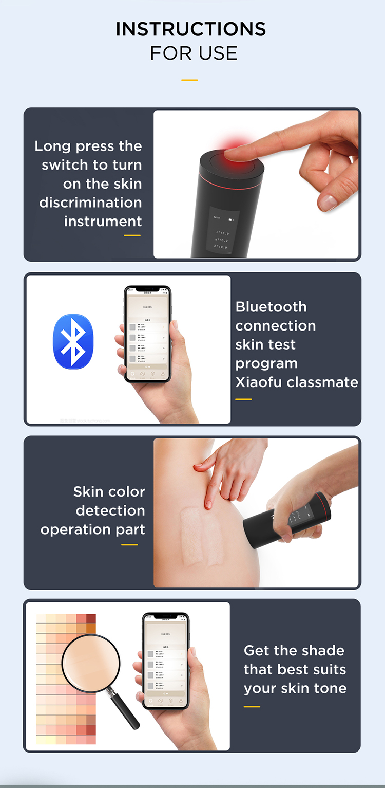 NUOJO Semi Permanent Skin Pigmentenpmu Smart Skin Recognizer
