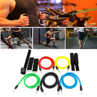 Corde de traction élastique de haute qualité, équipement de Fitness, exercices de Yoga à domicile, 11 pièces, nouveaux produits