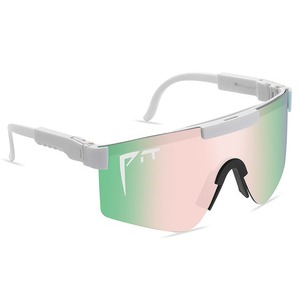 Lunettes de soleil polarisées Pit <span class=keywords><strong>Viper</strong></span>, lunettes de cyclisme coupe-vent UV400 pour hommes et femmes, lunettes de sport de plein air pour la course à pied et la conduite - Product Image 2