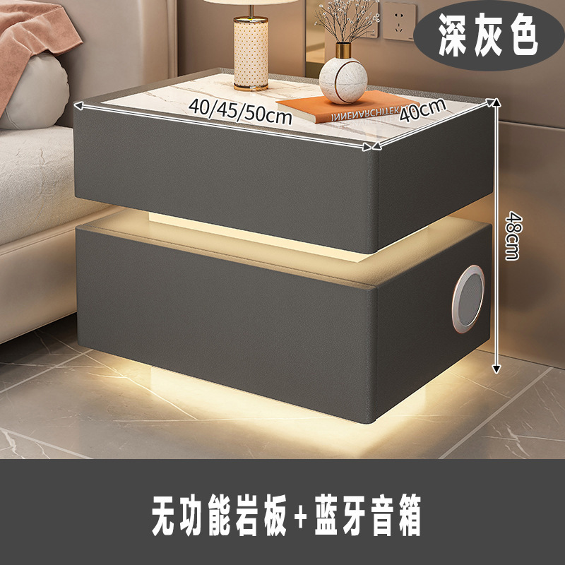 [Gris foncé] panneau d'ardoise + haut-parleur bluetooth + capteur de lumière