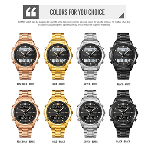 Reloj <span class=keywords><strong>Skmei</strong></span> 2049, Reloj Digital Deportivo con Doble Pantalla, Resistente al Agua, con Luz Nocturna Electrónica para Hombre - Product Image 4