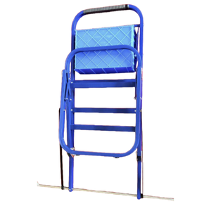 Troli Lipat Portabel Berbahan Aluminium dengan Platform Baja, Dua Roda, untuk Surfboard, Memancing, Pantai, dan Kereta Dorong - Product Image 4