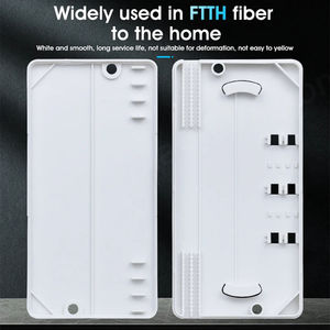 Caja de Terminación de Fibra Óptica FTTH, Protección de Fibra Óptica con Tubo Termorretráctil, Bandeja de Empalme 2 en 2 para Redes 4G y WiFi - Product Image 5