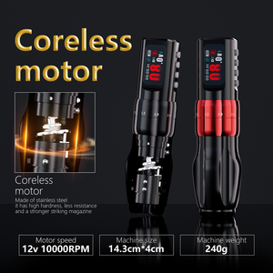 <span class=keywords><strong>Vente</strong></span> flash : kit complet de stylo à tatouer électrique professionnel, machine à cartouches, encres permanentes complètes, <span class=keywords><strong>cartouche</strong></span> <span class=keywords><strong>d</strong></span>'aiguilles pour pistolets à tatouer - Product Image 3