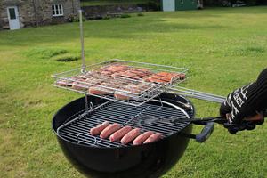 Grille de cuisson et de cuisson en acier inoxydable grillage barbecue - Product Image 6