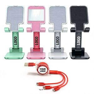 New Design Wholesale Promo Gift Portable Foldable <b>Desktop</b> Phone <b>Stand</b> Holder Custom Logo Mobile Phone Holders for All Phones - Product Image 1