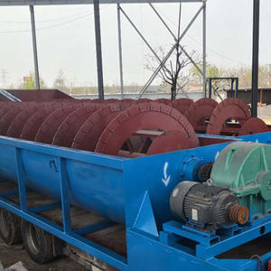 Lavadora de Arena en Espiral con Capacidad de Lavado de Piedra de 30-50t/h, Motor de Engranajes, Componentes Principales, 1 Año de Garantía - Product Image 4