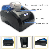 Murah USB Gigi Biru Printer Termal 2 Inci Goujprt Dapur Restoran Printer Pos Android
