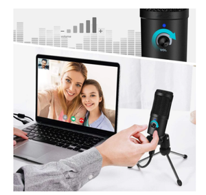 Microphone USB à vente chaude K669 Microphone à condensateur en métal pour PC Ordinateur Jeux <span class=keywords><strong>Youtube</strong></span> Enregistrement Studio Streaming - Product Image 6