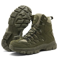 Bottes tactiques de haute qualité, bottes de sécurité avec fermeture éclair pour hommes, travail, industrie, excursions en plein air