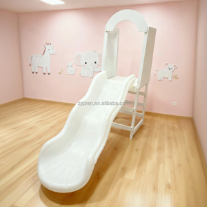 Tobogán de <span class=keywords><strong>Bolas</strong></span> de Plástico Blanco de Lujo Comercial para Interiores, Piscina de <span class=keywords><strong>Bolas</strong></span> Suave para Fiestas Infantiles y Eventos Escolares - Product Image 3